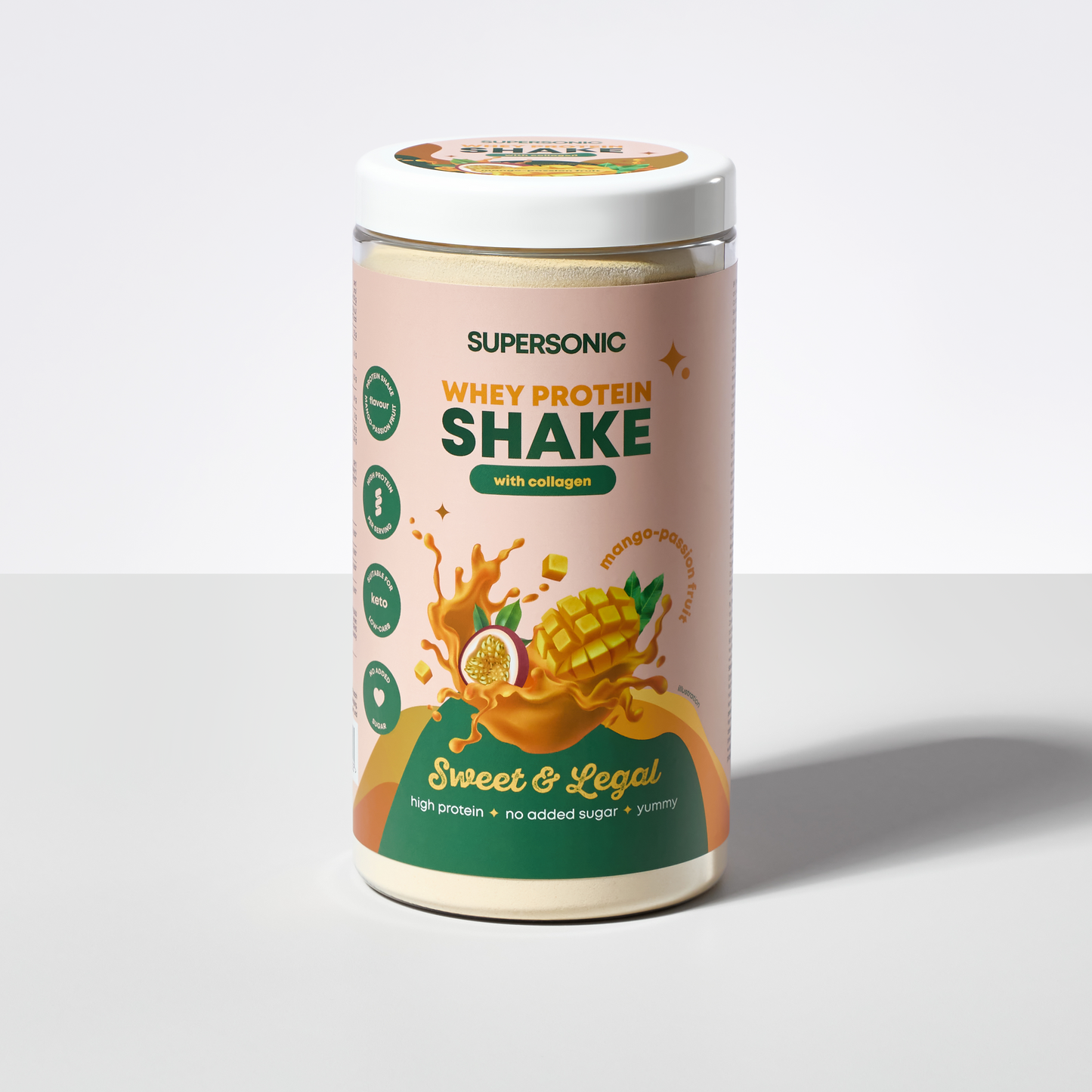 SUPERSONIC Proteinowy Shake z kolagenem