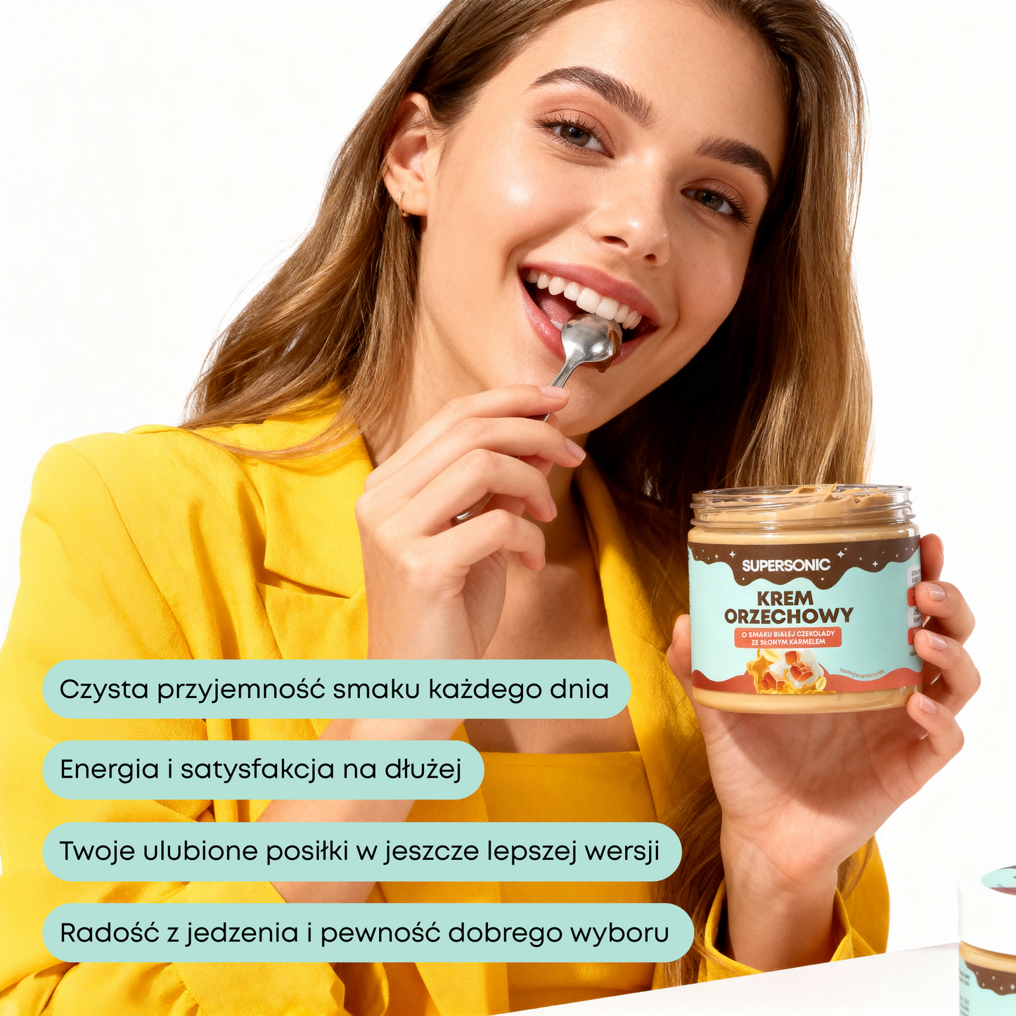 SUPERSONIC Proteinowy Krem Orzechowy