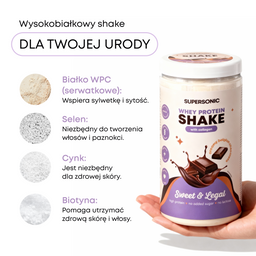 SUPERSONIC Proteinowy Shake z kolagenem