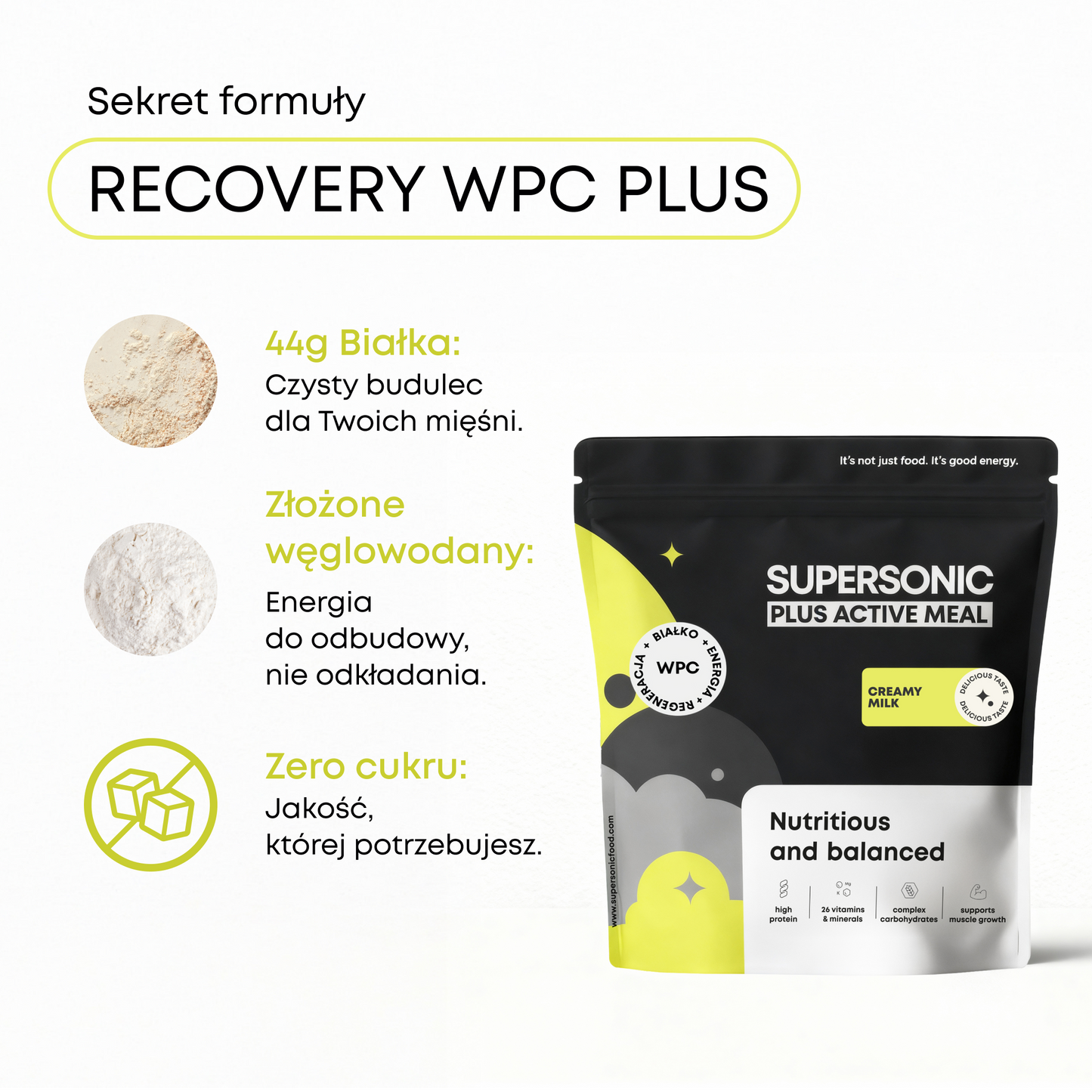 SUPERSONIC RECOVERY WPC PLUS