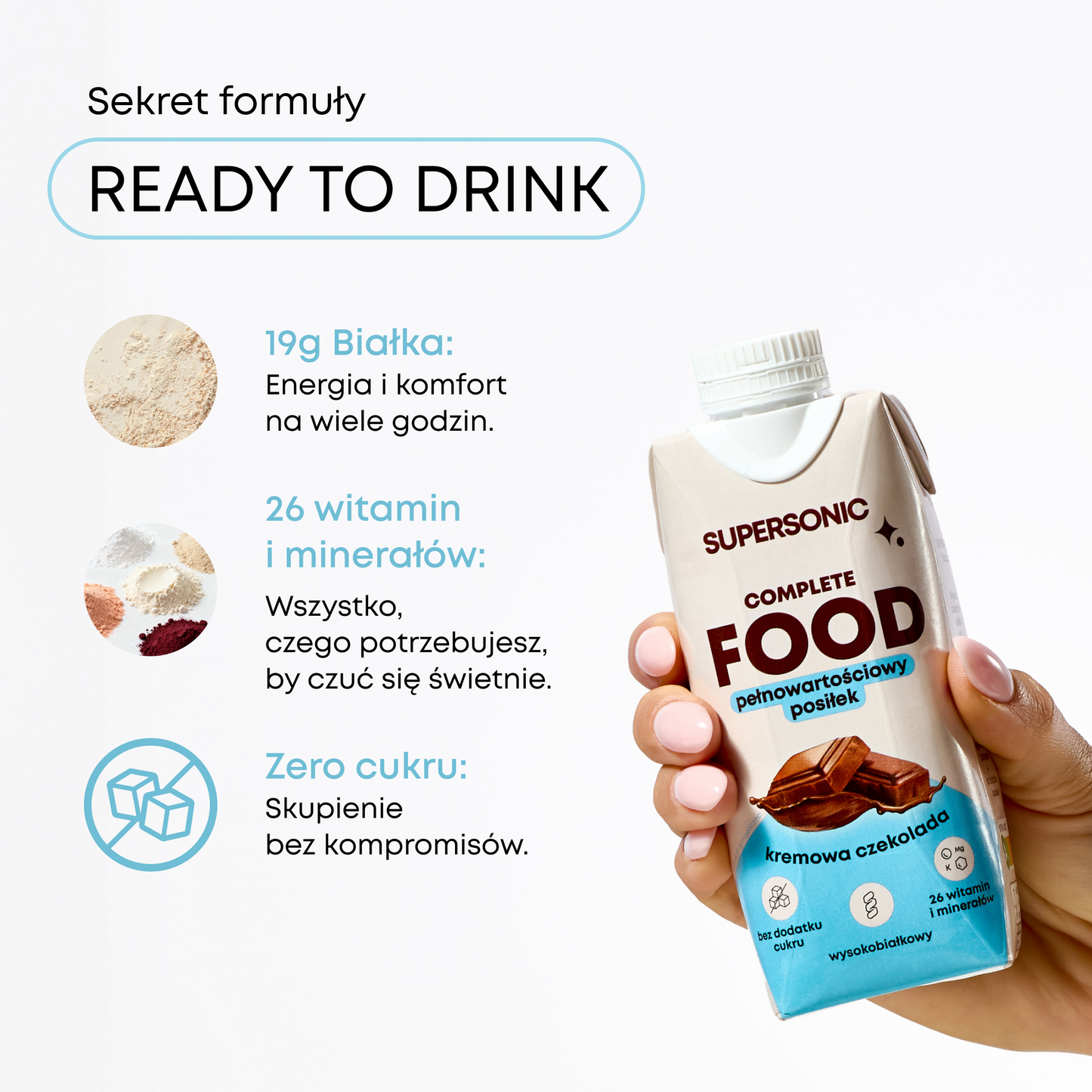 SUPERSONIC Food Ready to drink