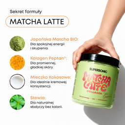 SUPERSONIC Matcha Latte Collagen