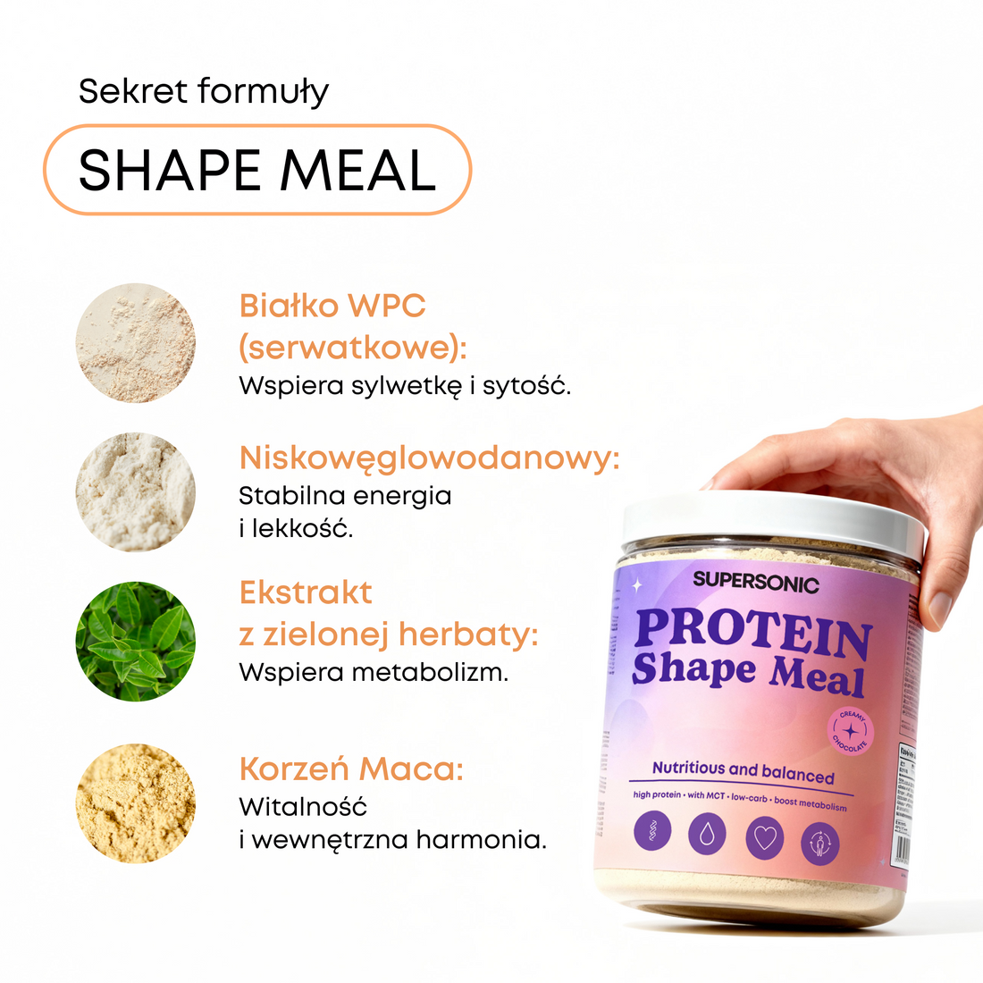 SUPERSONIC PROTEIN SHAPE MEAL SUPERSONIC PROTEIN SHAPE MEAL