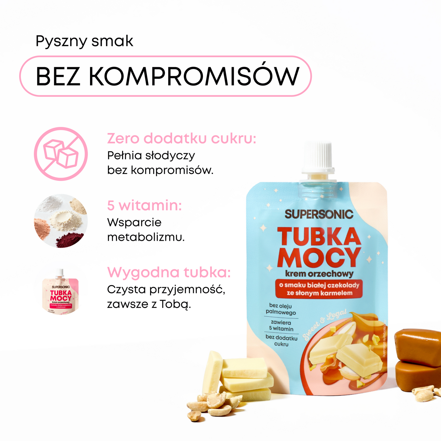 SUPERSONIC 6x Orzechowa Tubka Mocy