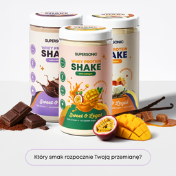 SUPERSONIC Proteinowy Shake z kolagenem