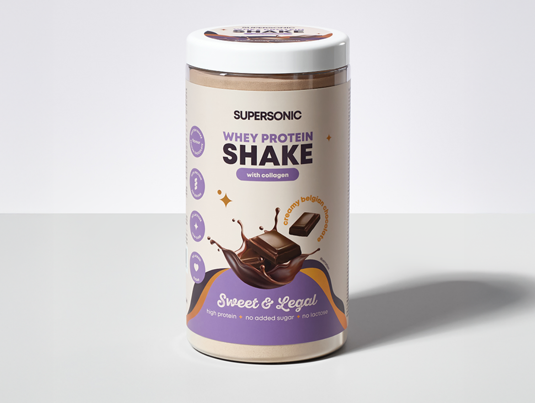SUPERSONIC Proteinowy Shake z kolagenem SUPERSONIC Proteinowy Shake z kolagenem