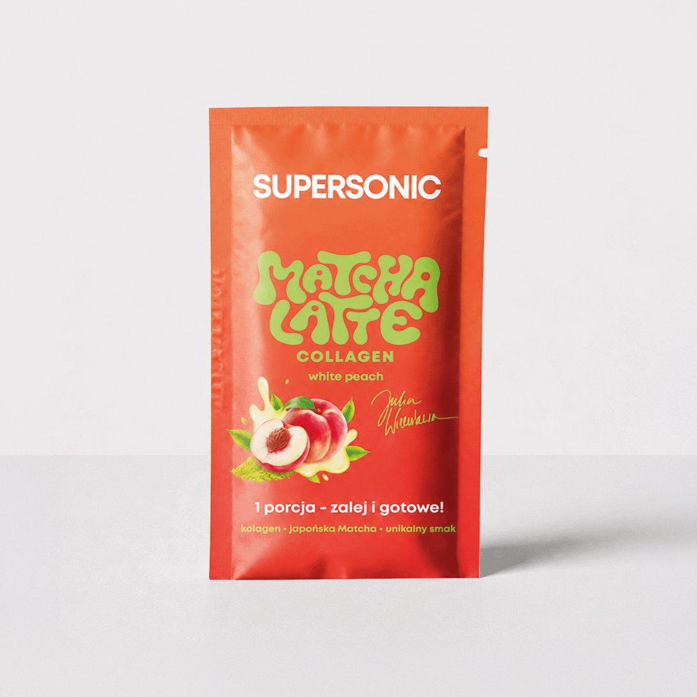 SUPERSONIC Matcha Latte Collagen Saszetki