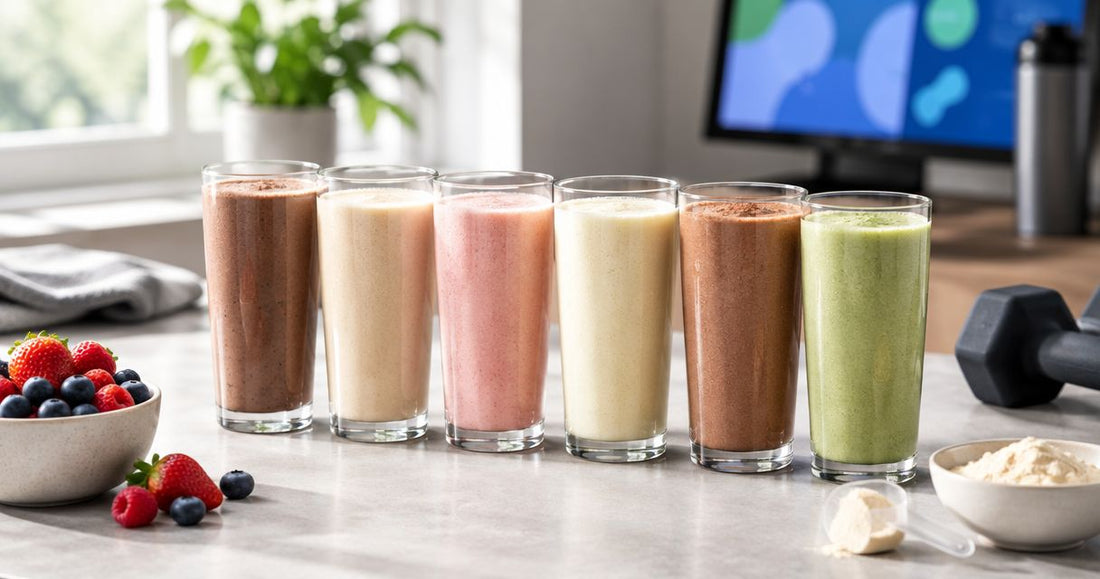 Shake proteinowy 2026: wygrywa shake z kolagenem