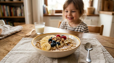 Owsianka proteinowa dla dzieci na śniadanie