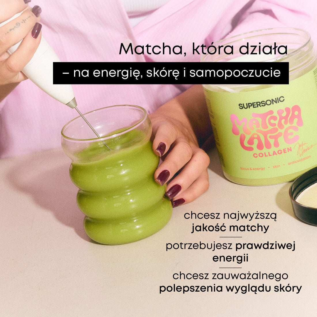 Jak przygotować Matcha Latte Collagen? Przepis krok po kroku i smakowe wariacje