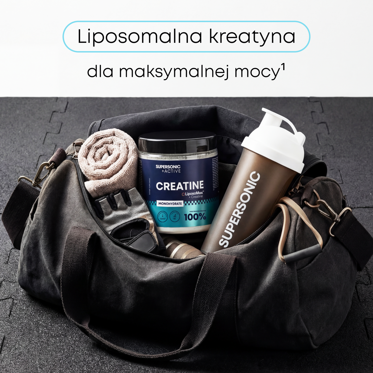 SUPERSONIC +Active Kreatyna liposomalna