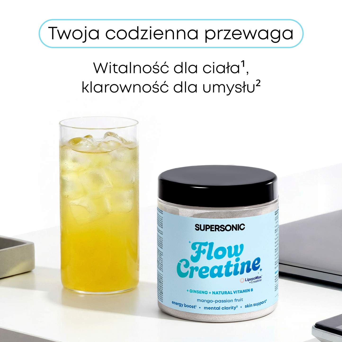 SUPERSONIC Kreatyna liposomalna Flow Creatine