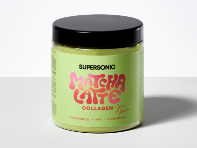 SUPERSONIC Matcha Latte Collagen