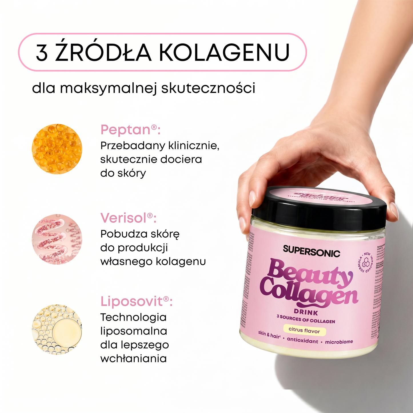 SUPERSONIC Beauty Collagen Drink