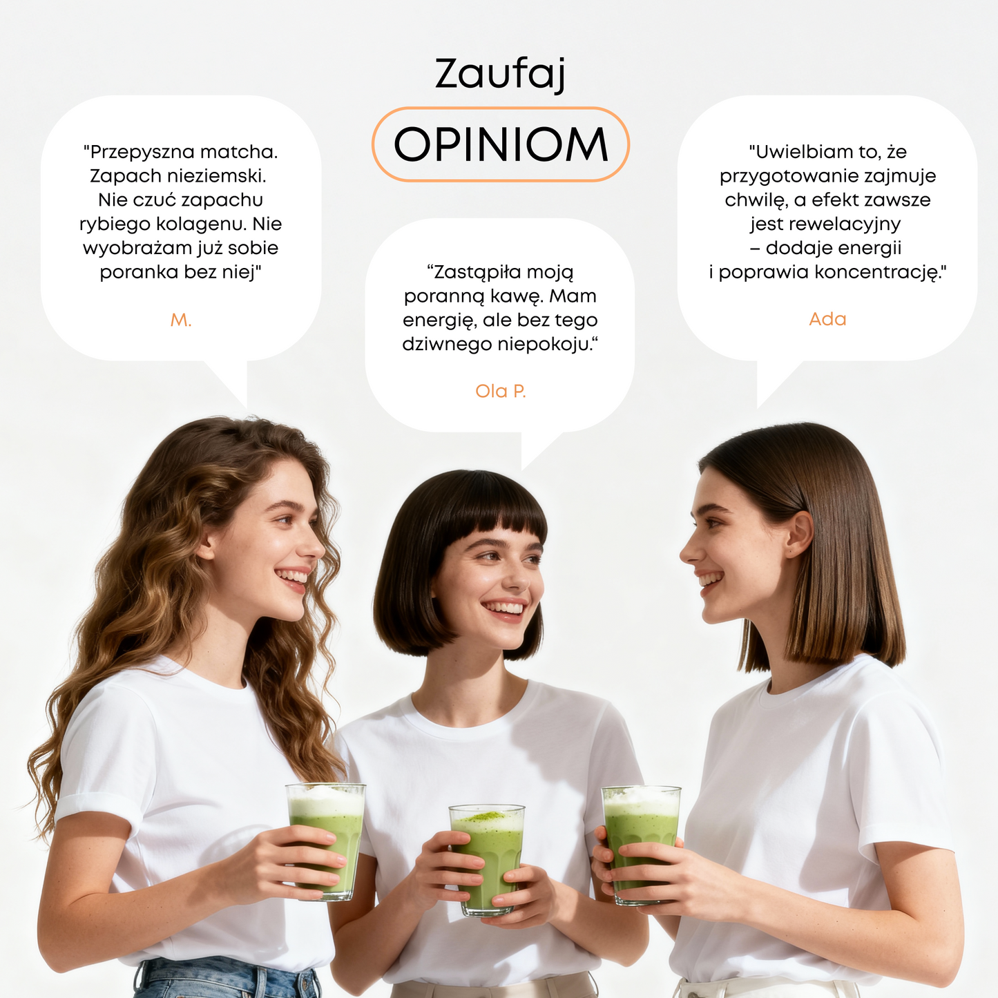 SUPERSONIC Matcha Latte Collagen Saszetki