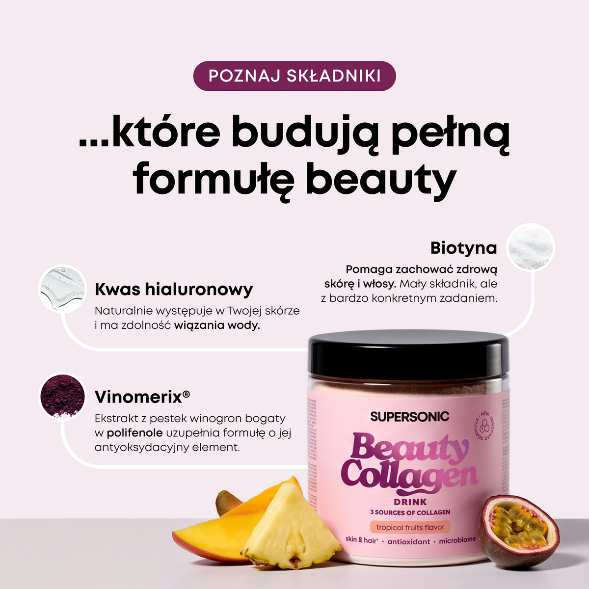 SUPERSONIC Beauty Collagen Drink