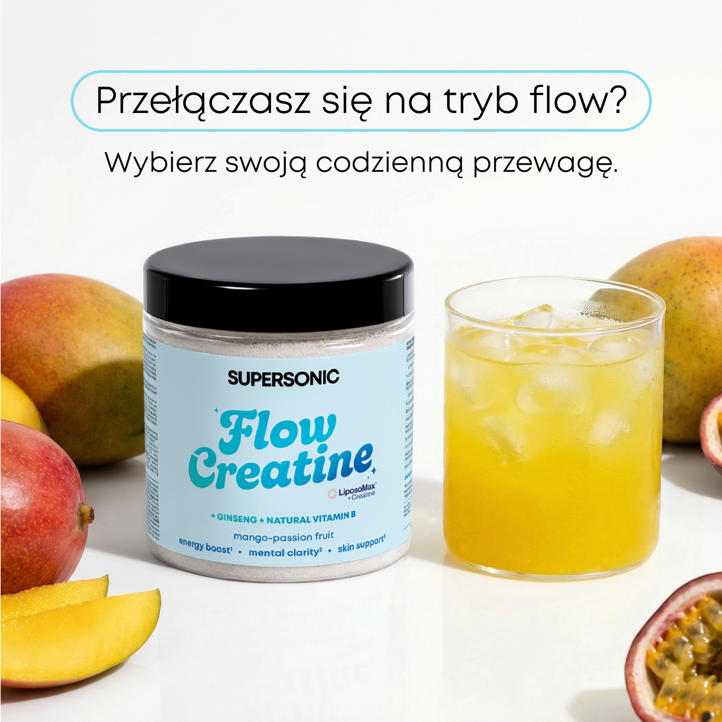 SUPERSONIC Kreatyna liposomalna Flow Creatine