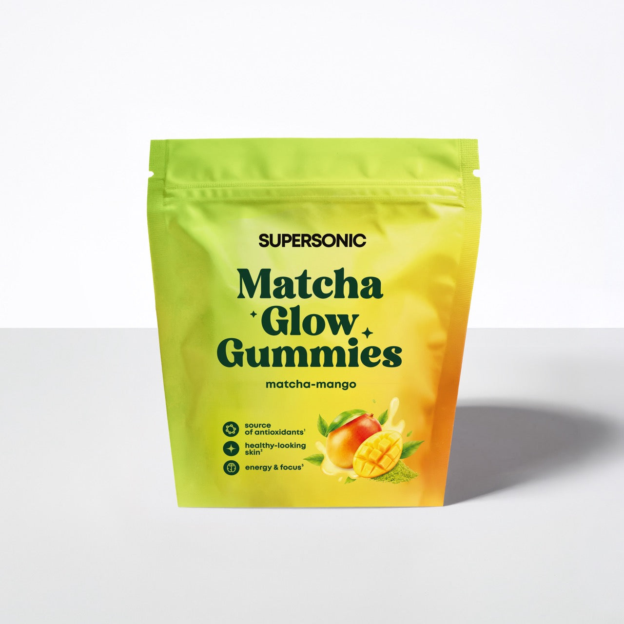 SUPERSONIC Matcha Glow Gummies